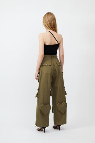 Cargo Pant with Heart Pockets