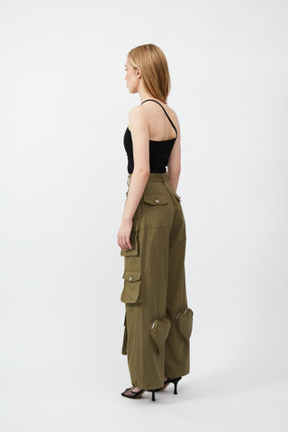 Cargo Pant with Heart Pockets